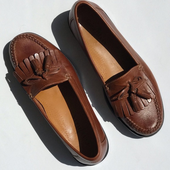 Cole Haan Other - Cole Haan Men’s Brown Tassel Loafers Slip Ons
